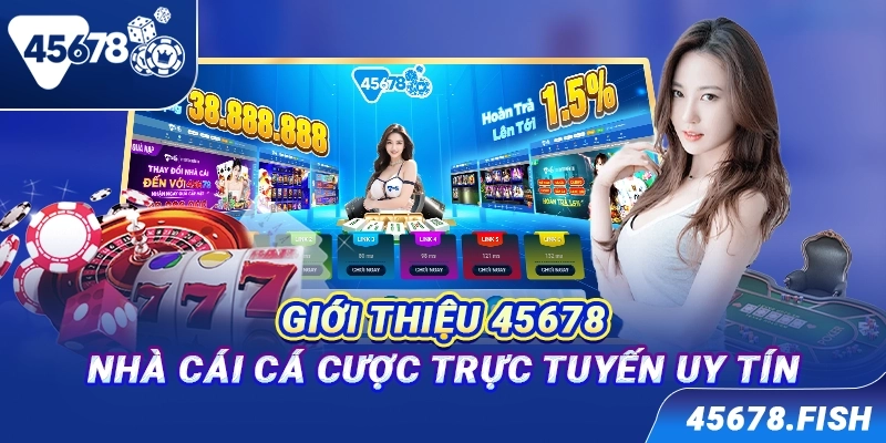 Giới thiệu 45678 - Nhà cái cá cược trực tuyến uy tín
